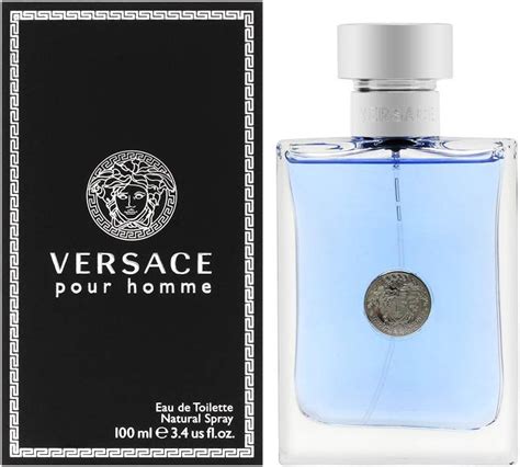 Versace Pour Homme for Men 3.4 oz Eau de Toilette 